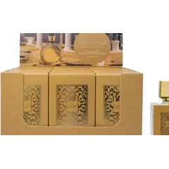 S-X3012 30ml Golden Perfume Gift Set for Retail - Packaging Detail