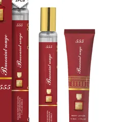 T35-17 Custom Label Hand Cream Set - Bottle Detail