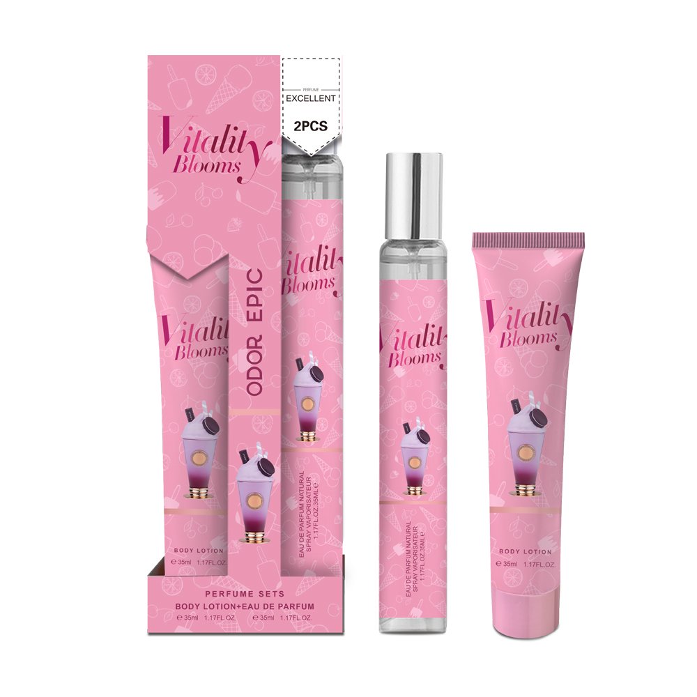 35ml perfume gift set white background product photo