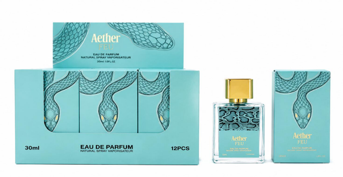 S-X3066 perfume gift set white background product photo