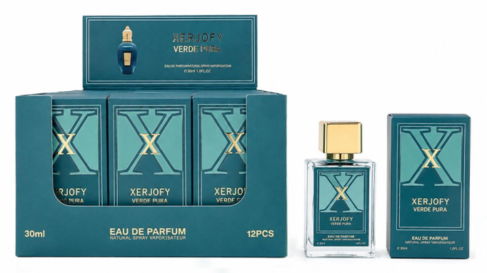 S-X3090 perfume gift set white background product photo