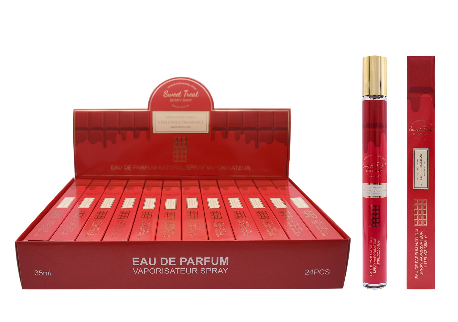 S35-115 35ml Gold Cap Fragrance Set