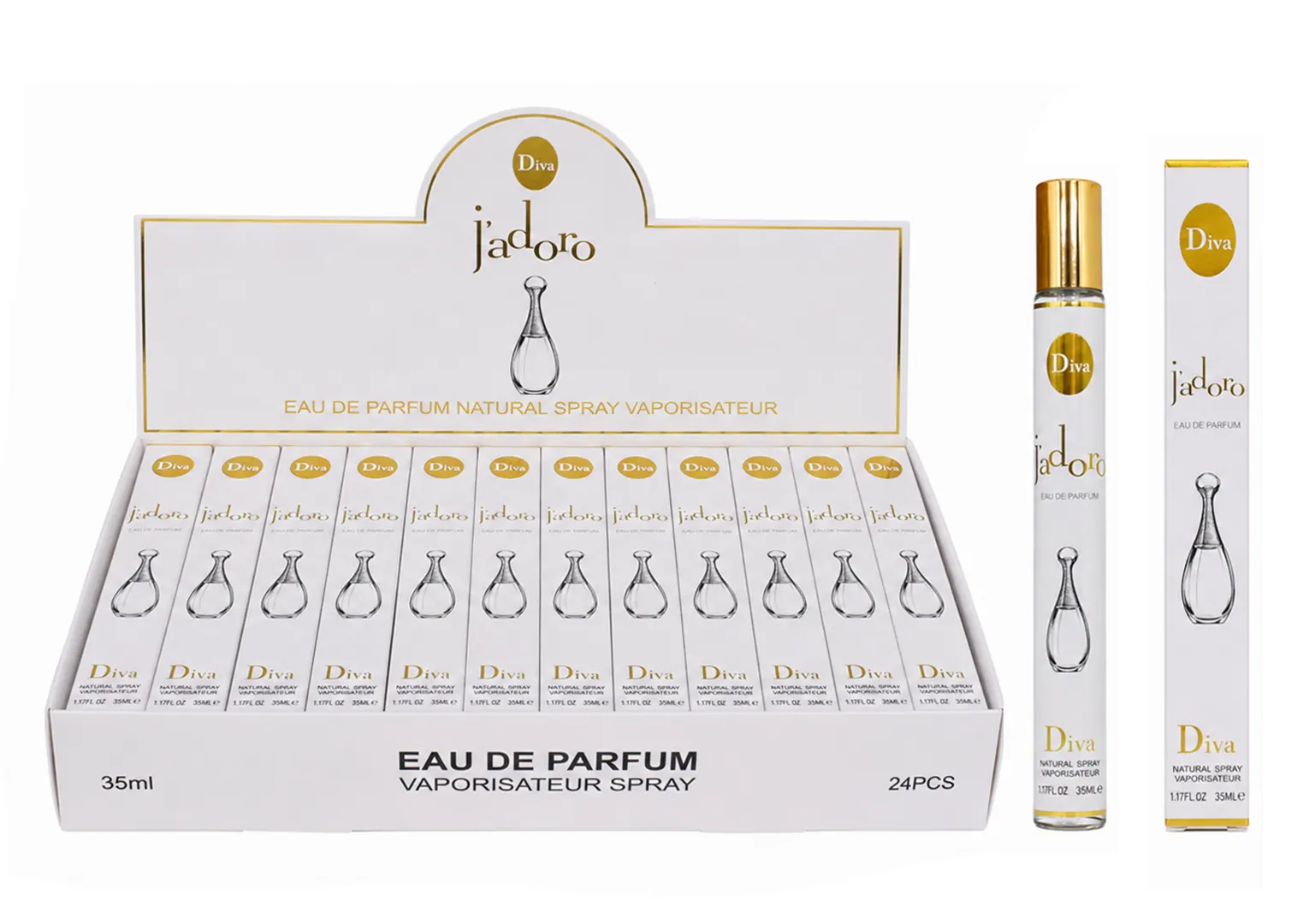 S35-177 35ml Floral Perfume Gift Box