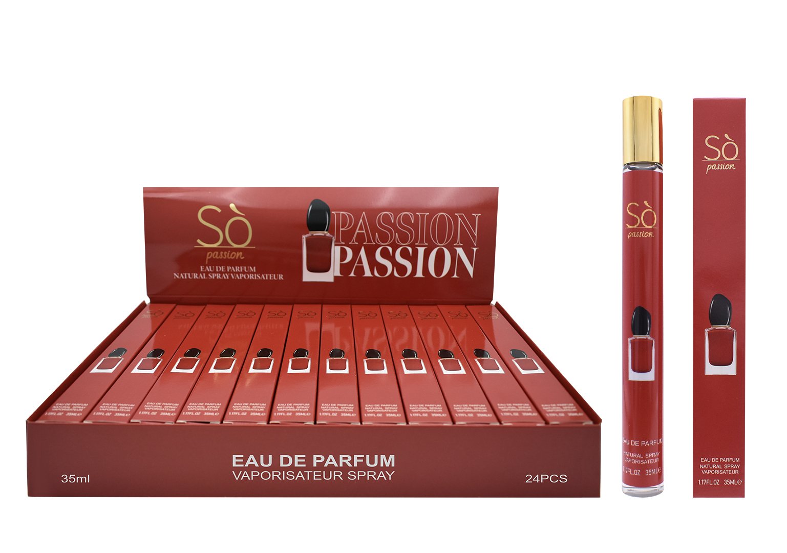 S35-70 35ml Pink Floral Perfume Set